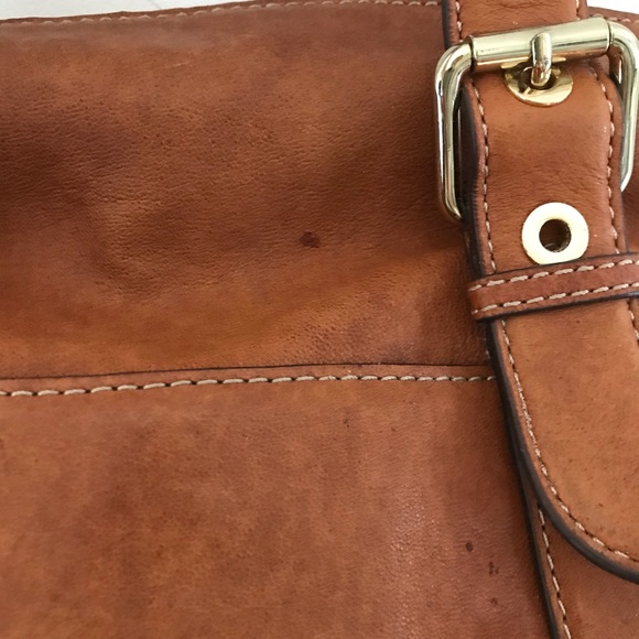 Michael Kors Tan Leather Over the Shoulder Bag - Picture 5 of 11